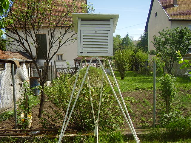 Hőmérő  házikó