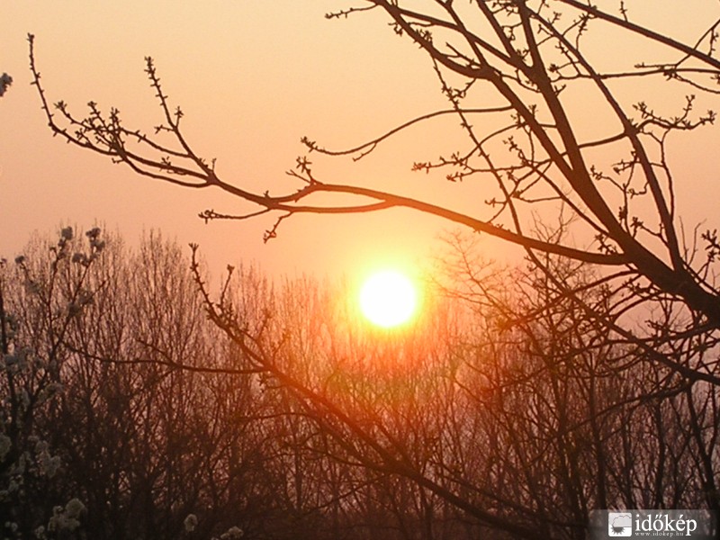 Pátkai naplemente 2010. ápr. 17