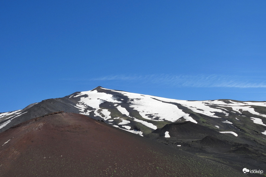 Etna látogatás ma egy hete 