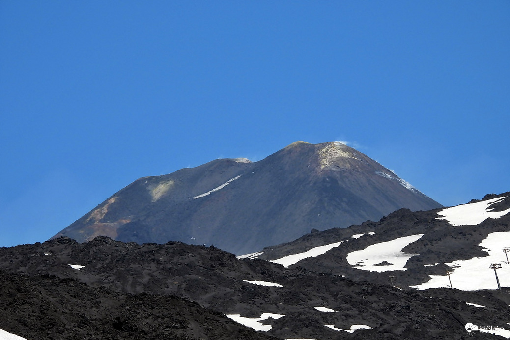 Etna látogatás ma egy hete 