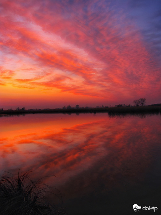Naplementés tükröződés 