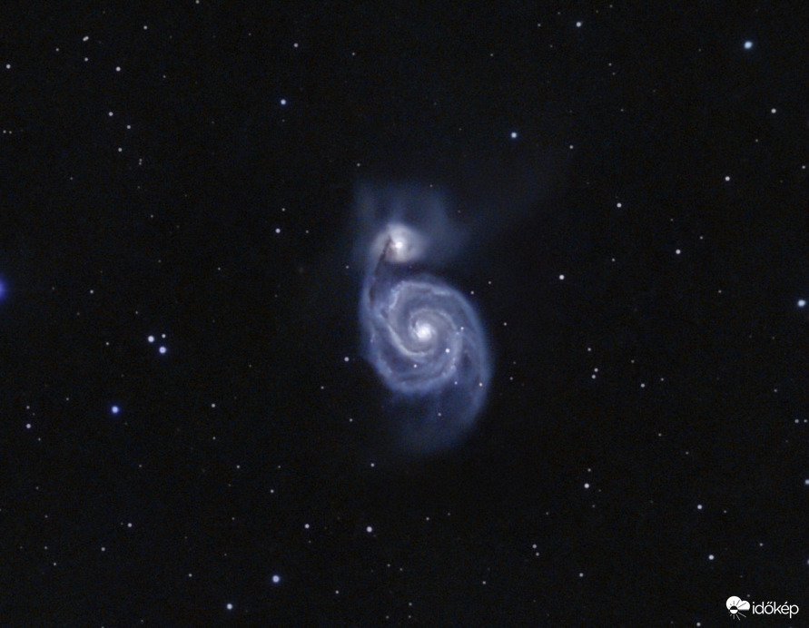 M51 (Whirlpool Galaxis)