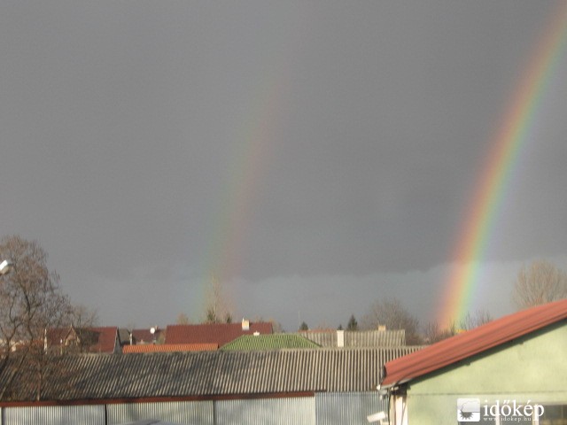 téli szivárvány